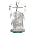 OEM Custom Borosilicate Double Wall Glas Cup