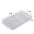 Clear Plastic Kyle Container Container Organizer Tray