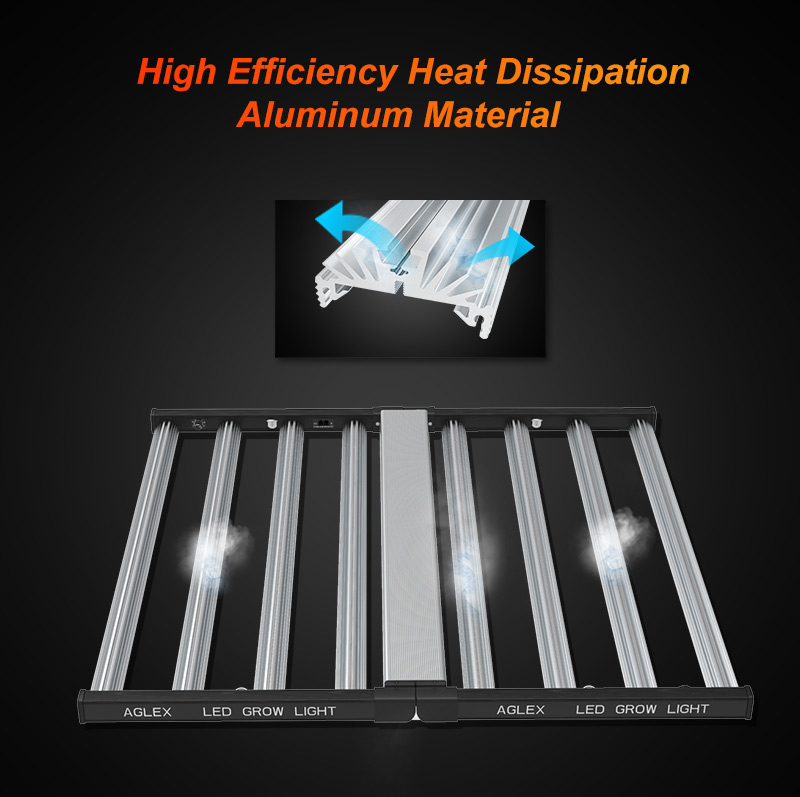 1000 watt led grow light yield