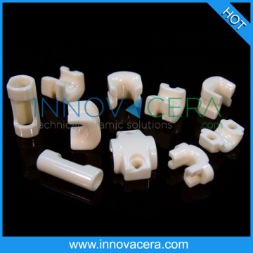 High Hardness Ceramic 99 Alumina Eyelet For Carbon Fiber Flyer Bows/Innovacera