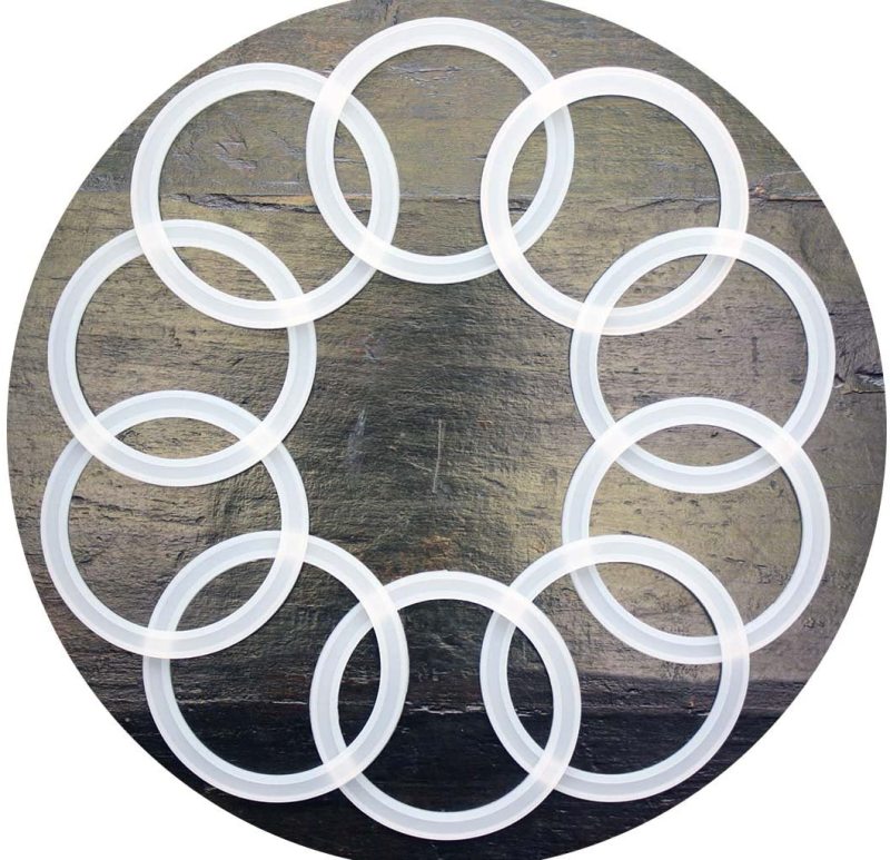 LFGB Approved Excellent Sealing Food Grade Sil Gasket for Mason Jar/Glass Jar