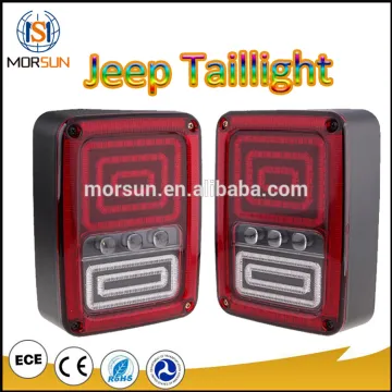 New Designed Jeep Tail Light led tail light led rock light Rear Signal LED for jeep wrangler