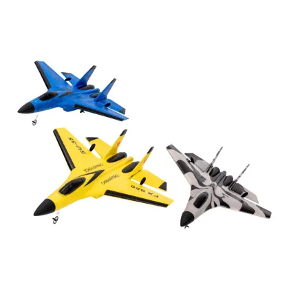 2.4G Children's Electric Remote Control Oversized Fighter Aircraft Model and Glider Toy