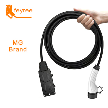 Customizable Feyree 16A 3.5kW Discharging Cable for MG Brand EV Car with Type 2 Plug and EU Socket