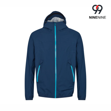 Veste coupe-vent à capuche imperméable ultralégère pour hommes