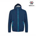 Jaqueta ultraleve impermeável com capuz Wind Shell para homens