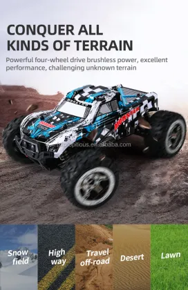 High Speed 4x4 RC Cars - Traxxas 24MPH Waterproof 4WD Remote Control Cars