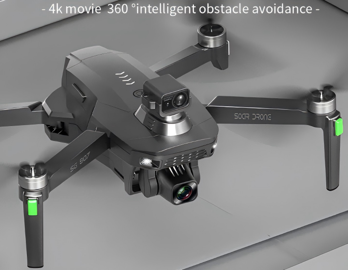 An affordable Rc drone equipped with a camera