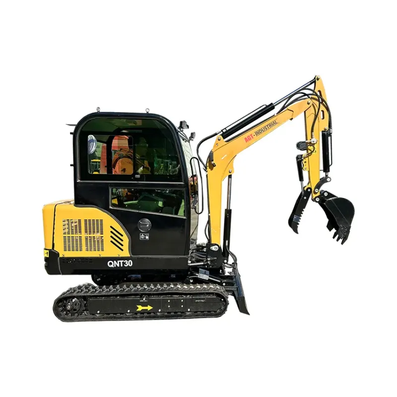 Mini Hydraulic Excavator with Water-Cooled Diesel Engine and Thumb Function