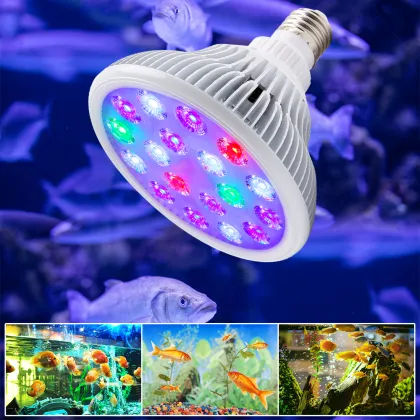 80W Smart Control Coral Reef Fish Tank Lighting: Sunrise Sunset Moon