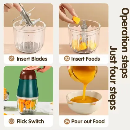 Portable baby food maker