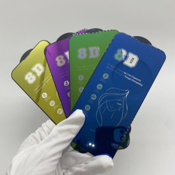 8D Mirror Tempered Glass Screen Protector for iPhone 15/15 Pro/Max