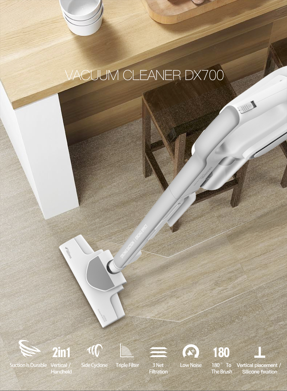 Deerma Vacuum Cleaner Dx700