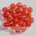 Clear 96 faceted cut round crystal global charming beads