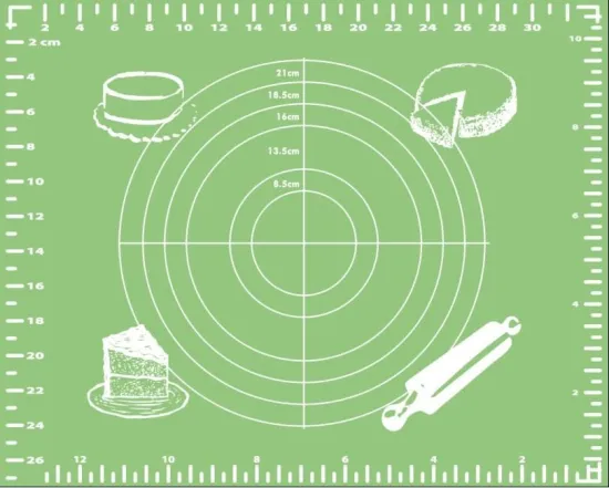 flowers printing plastic placemat 15