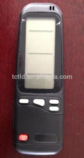 High quality black A/C remote control made in China