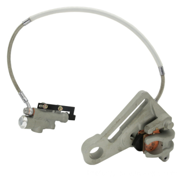 Aluminum Silvery Motocross Rear Brake Pump Assembly and Caliper Kit for KTM MXC, SXS, XCW, EXCF Motorcycles