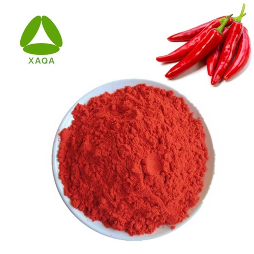 Pigmento alimentar vermelho de extrato de capsantina em pó de pimentão