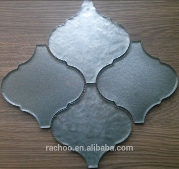 Glass lantern waterjet mosaic tile