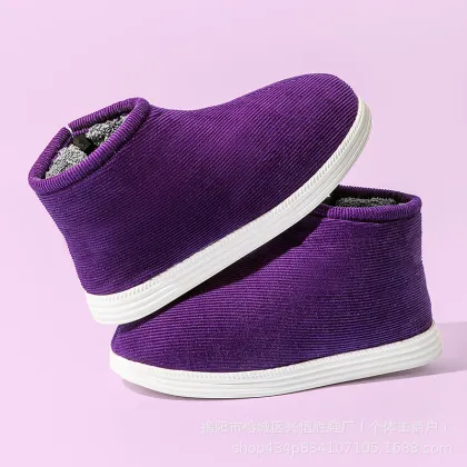 Warm non-slip shoes for the elderly