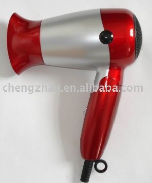 dual voltage travel hair dryer with CE for EU market