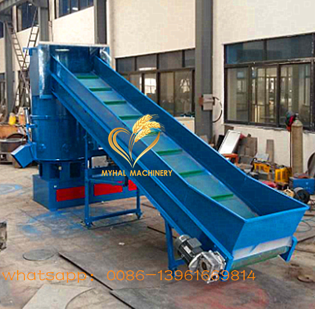 plastic agglomerator machine whole set