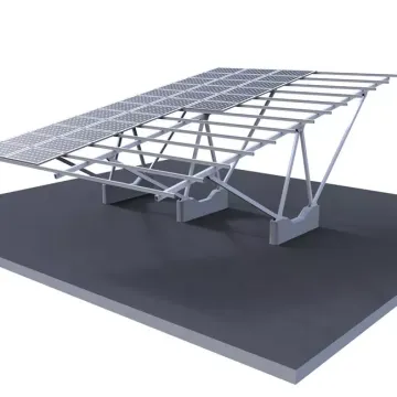 Adjustable Solar Panel Kit for Car Ports with Ground Mounting and Motorized Brackets