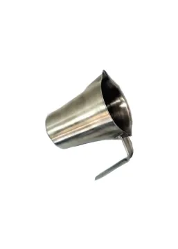 Stainless steel graduated measuring cup