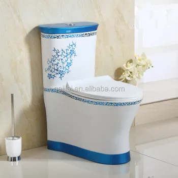 Turkish Ceramic Bathroom Toilet S-Trap Color Options