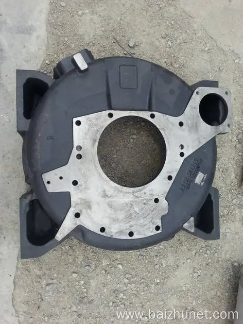 Precision gray cast iron flywheel shell casting