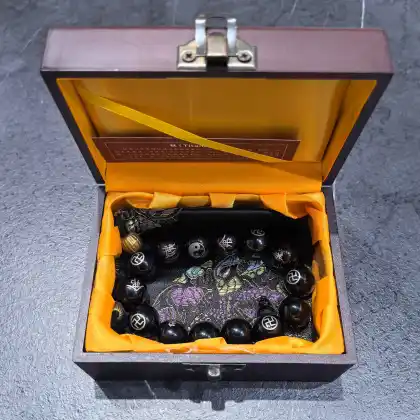 Pure Titanium Bead Bracelet