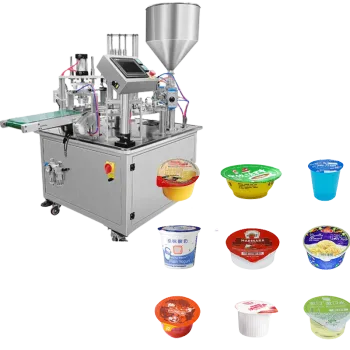 Automatic Tube Filling and Sealing Machine for Jelly, Yogurt, Ice Cream, and Juice