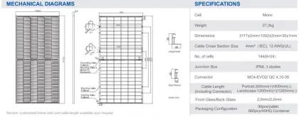 Jinko Solar Panels: Hongyi Jinko Tiger Neo Half Cell Mono 545W to 540W