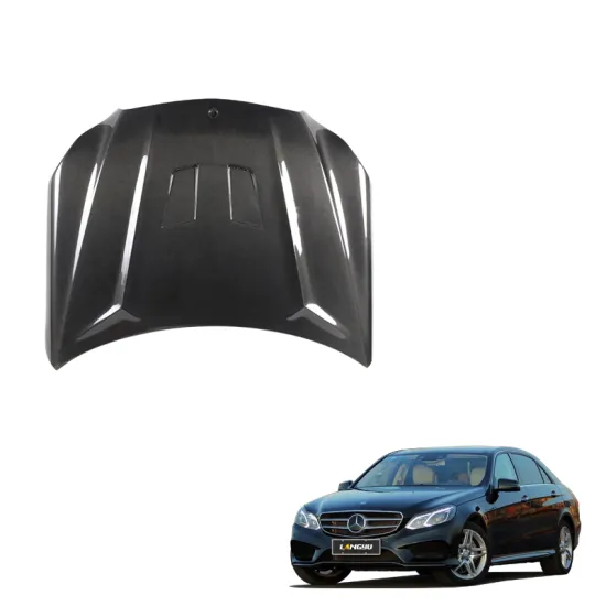 AMG Style Carbon Fiber Front Bonnet Hood for Mercedes W212 E-Class