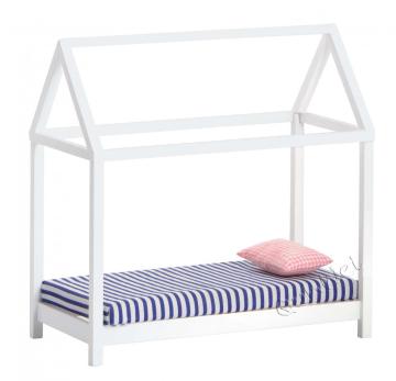 Morden wooden dollhouse furniture girls bed