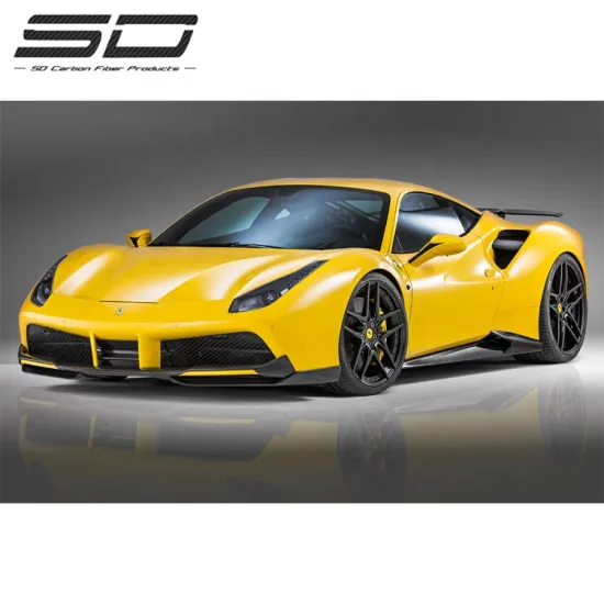 N Style Dry Carbon Fiber Body Kits for Ferrari 488 GTB