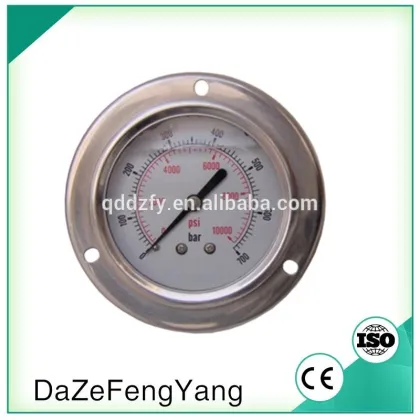 water high pressure meter gauge