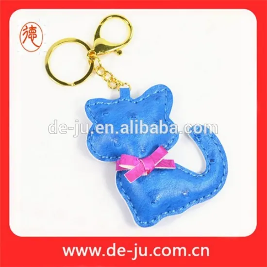 Souvenir Gift Leather Animal Cheap Hotel Key Chain