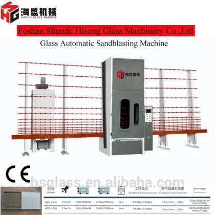HSP-2000 automatic plc control sandblasting machine cabinet