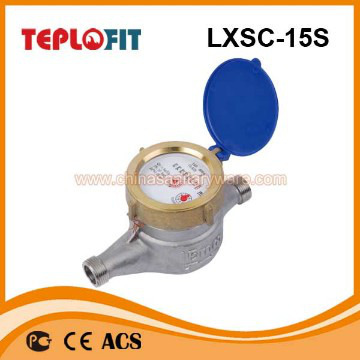 Stainless Steel Multi-jet Dry Type Vane Wheel Water Meter