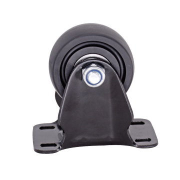 2.5 Inch Black Small Rigid Caster