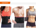 Hot Jual Amazon Popular High Quality Unisex Waist Slimming Belt Support Sweet Sports Sweat Waist Trimmer