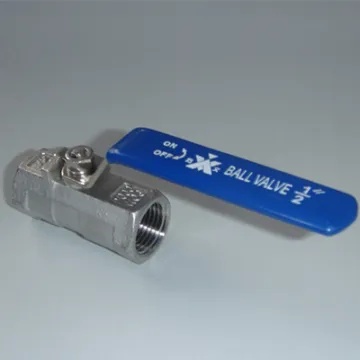 ONE PIECE THREAD BALL VALVE