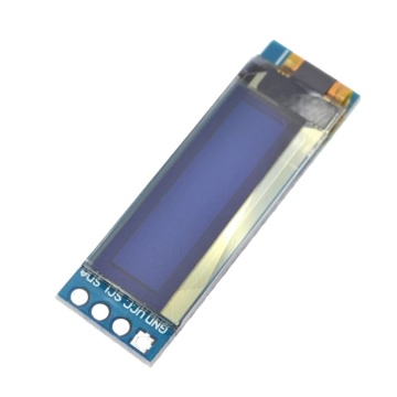 WAVGAT 0.91 Inch Blue/White OLED Display Module 128x32 I2C Communication