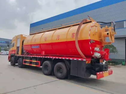 dongfeng sewage suction truck 32cbm sewage suction truck