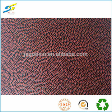 1.8mm High quality pvc basketball leather(#946)