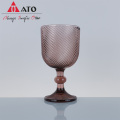 Borong Twill Weave Weave Wine Glass Goblet Cup