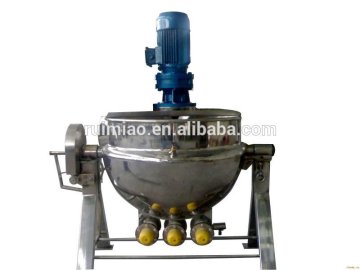Sanitary Tilting & agitation & double jacketed kettle