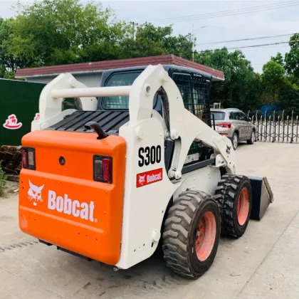 Second Hand Bobcat S300 Steer Loader Backhoe Loader