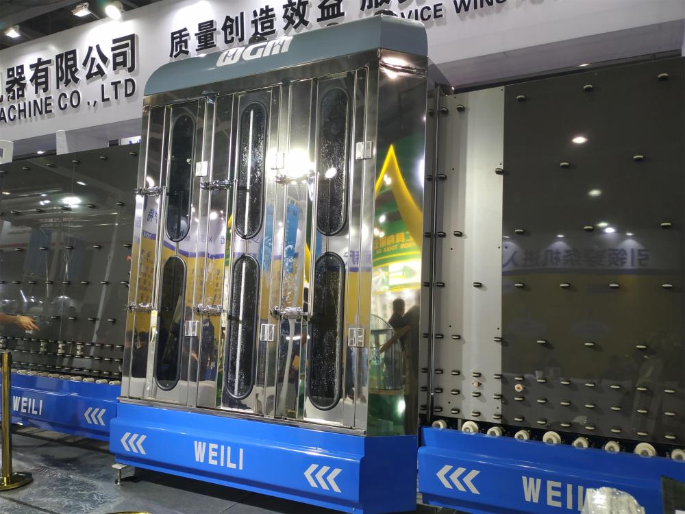 Vertical Glass Wshing and Drying Machine